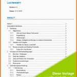 Fabelhaft Lastenheft Vorlage Kostenloser Vordruck Zum Download