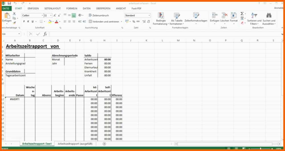 Fabelhaft Pctipp 2 2016 Excel Vorlage Arbeitszeiterfassung Pctipp
