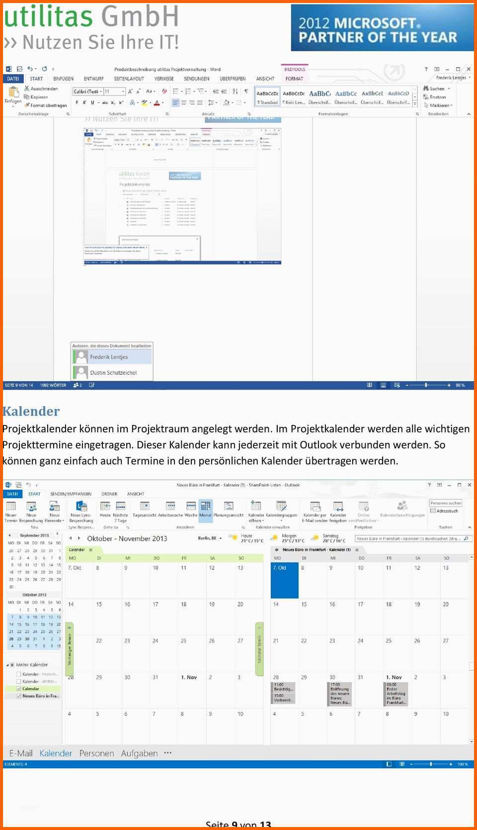 Fabelhaft Produktbeschreibung Utilitas Projektverwaltung Pdf