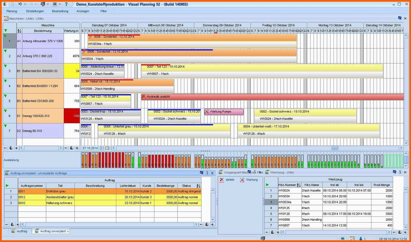 Fabelhaft Produktionsplanungs software Kostenlos Testen