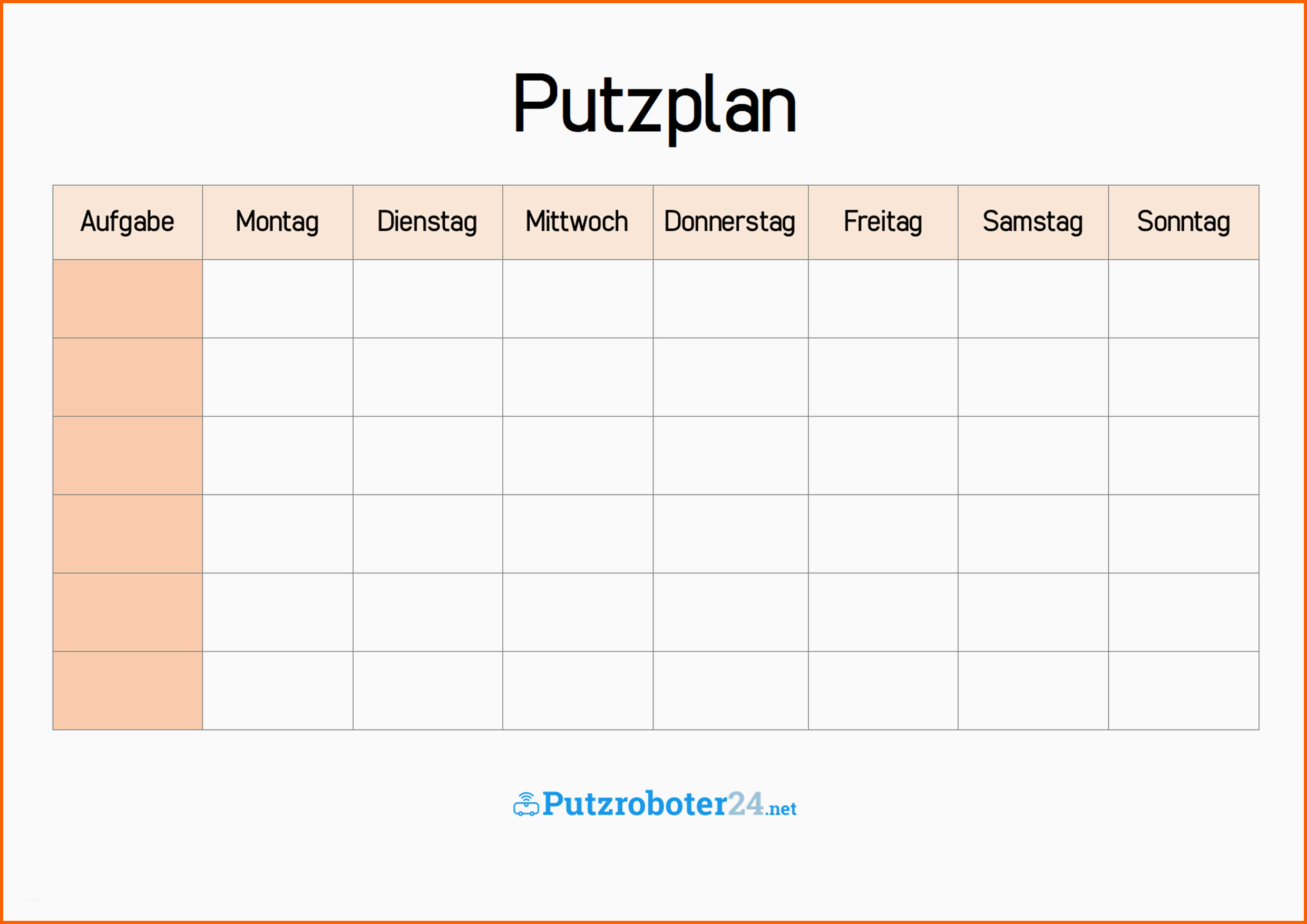 Fabelhaft Putzplan Vorlage 8 Putzpläne Für Paare Wgs Singles
