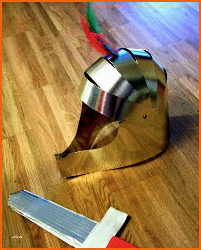 Fabelhaft Ritterhelm Bastelanleitung Burgen & Co