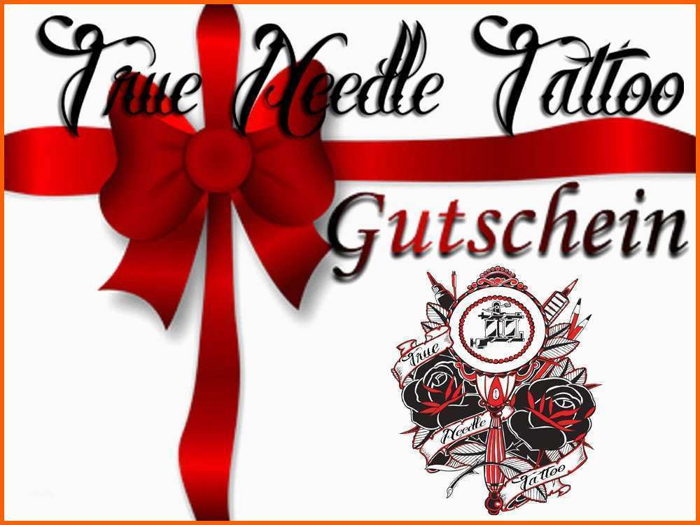 Fabelhaft Tattoo Gutschein Vorlage Erstaunliche Gutschein Vorlage