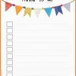 Fabelhaft to Do List Template