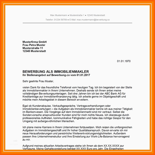 Fantastisch 15 Wohnungsbewerbung Vorlage Pdf