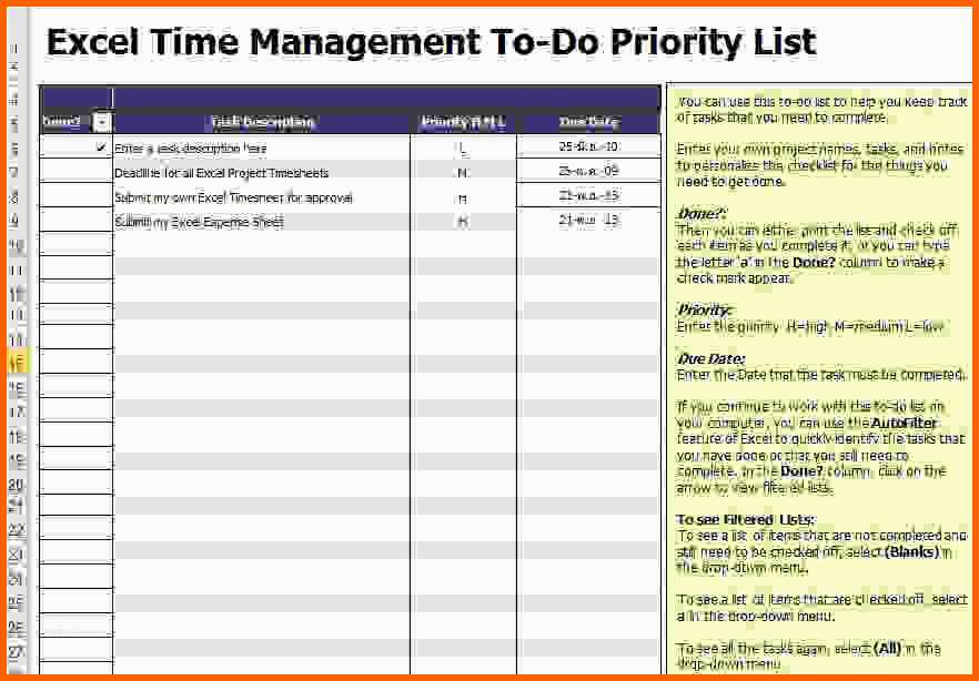 Fantastisch 20 Excel Vorlage to Do Liste