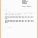 Fantastisch 20 Muster Briefkopf