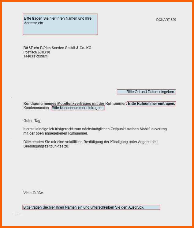 Fantastisch 42 Neu Kündigung Telekom Vorlage Abbildung