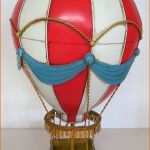 Fantastisch Ballon Heißluftballon Modell Flugmodell Blechmodell Ballon