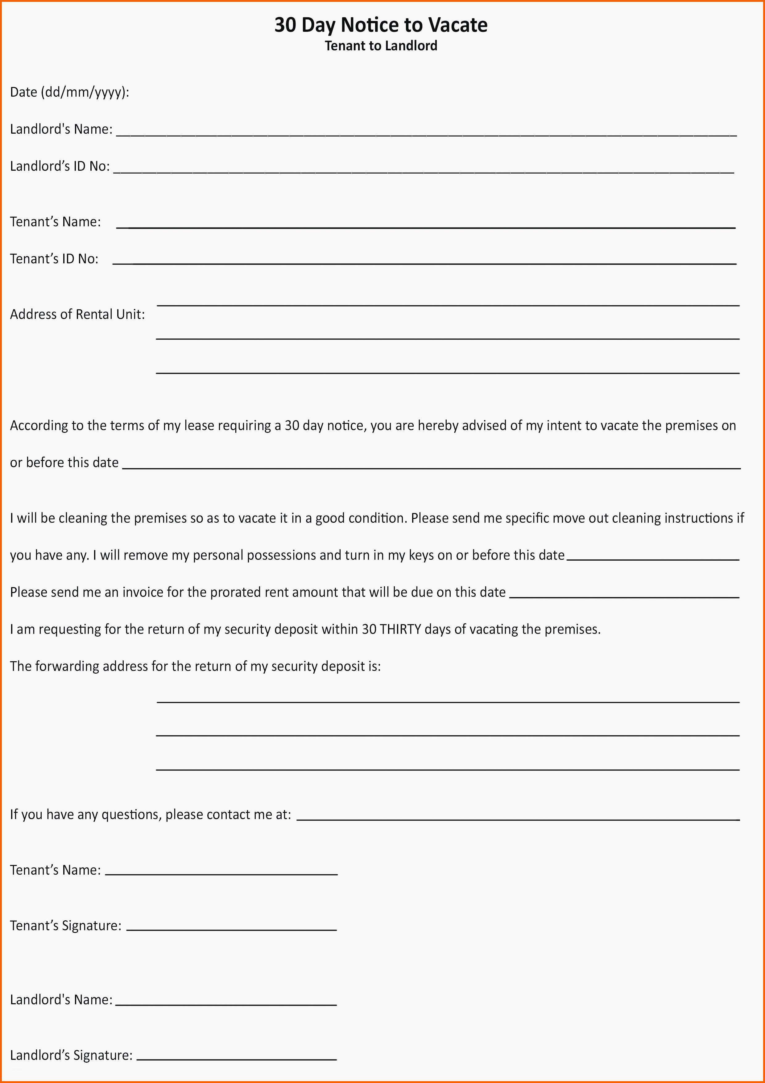 Fantastisch Beautiful 60 Day Notice Termination Tenancy In
