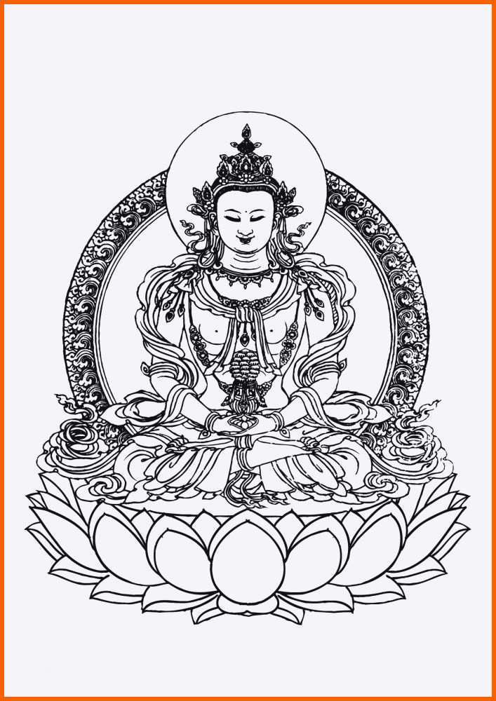 Fantastisch Buddha Kopf Vorlage