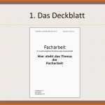 Fantastisch Deckblatt Gestalten Design