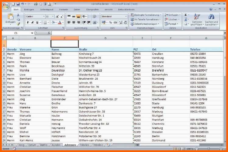 Fantastisch Excel Tabelle Vorlage Erstellen – Kostenlos Vorlagen