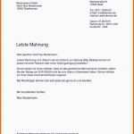 Fantastisch Genial Zahlungsaufforderung Muster Privat