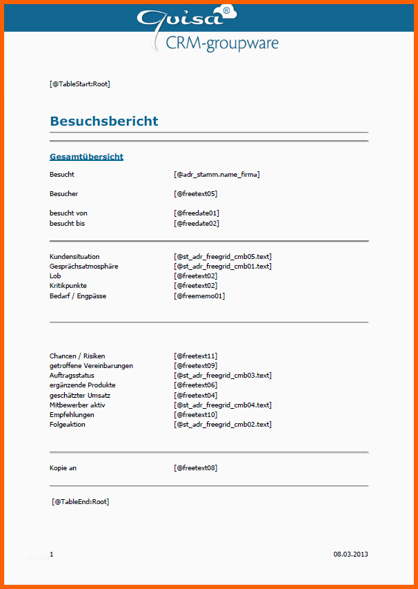 Fantastisch Ihre Unterstützung Für Besuchsberichte Im Vertrieb