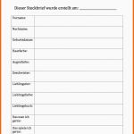 Fantastisch Kostenlose Steckbriefvorlage Steckbrief Muster &amp; Vorlage