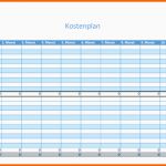 Fantastisch Kostenplan Im Rahmen Eines Businessplans