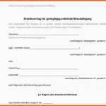 Fantastisch Minijob Arbeitsvertrag Vorlage Download