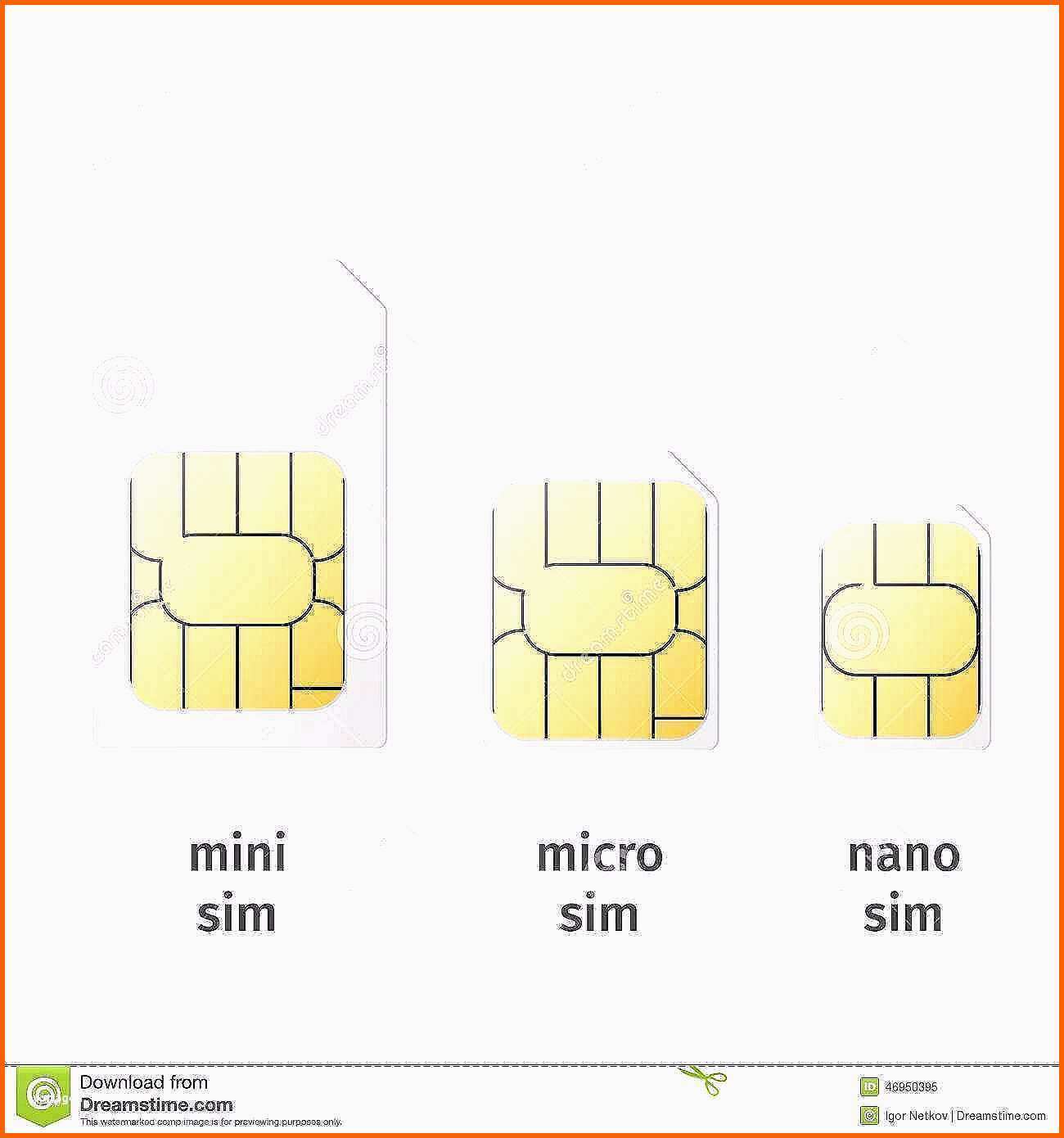 Fantastisch Nano Sim Vorlage Erstaunliche Nett Mikrosim Zu Nanoim