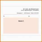Fantastisch Privatrezept Vorlage
