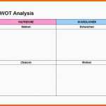 Fantastisch Swot Analyse Vorlage Best Swot Analysis Vorlagen Excel