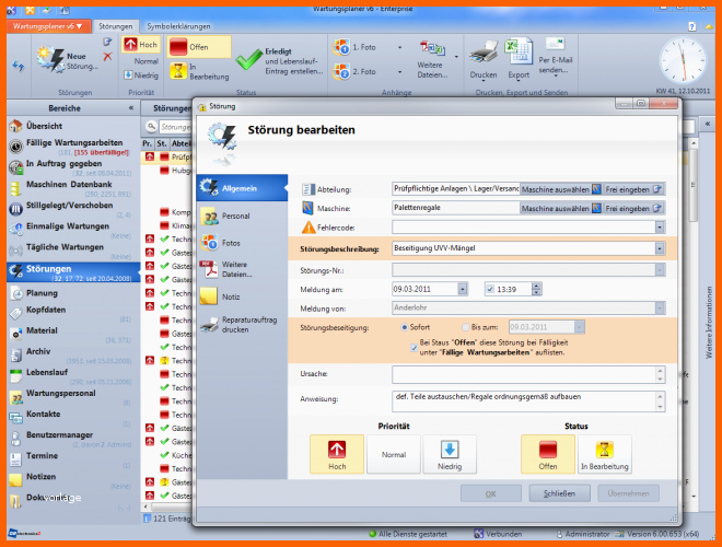 Fantastisch Wartungsplaner 6 00 741 Download