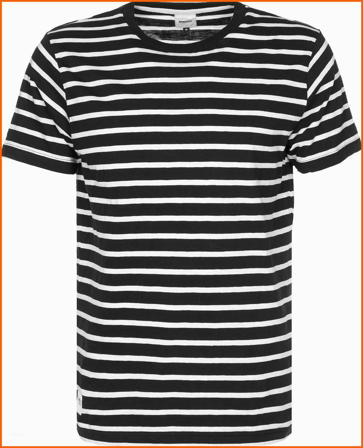 Fantastisch Wemoto Cope T Shirt Schwarz Weiß Gestreift