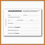Faszinieren 10 Urlaubsantrag Vorlage Excel
