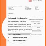 Faszinieren 11 Zahlungserinnerung Vorlage Kostenlos