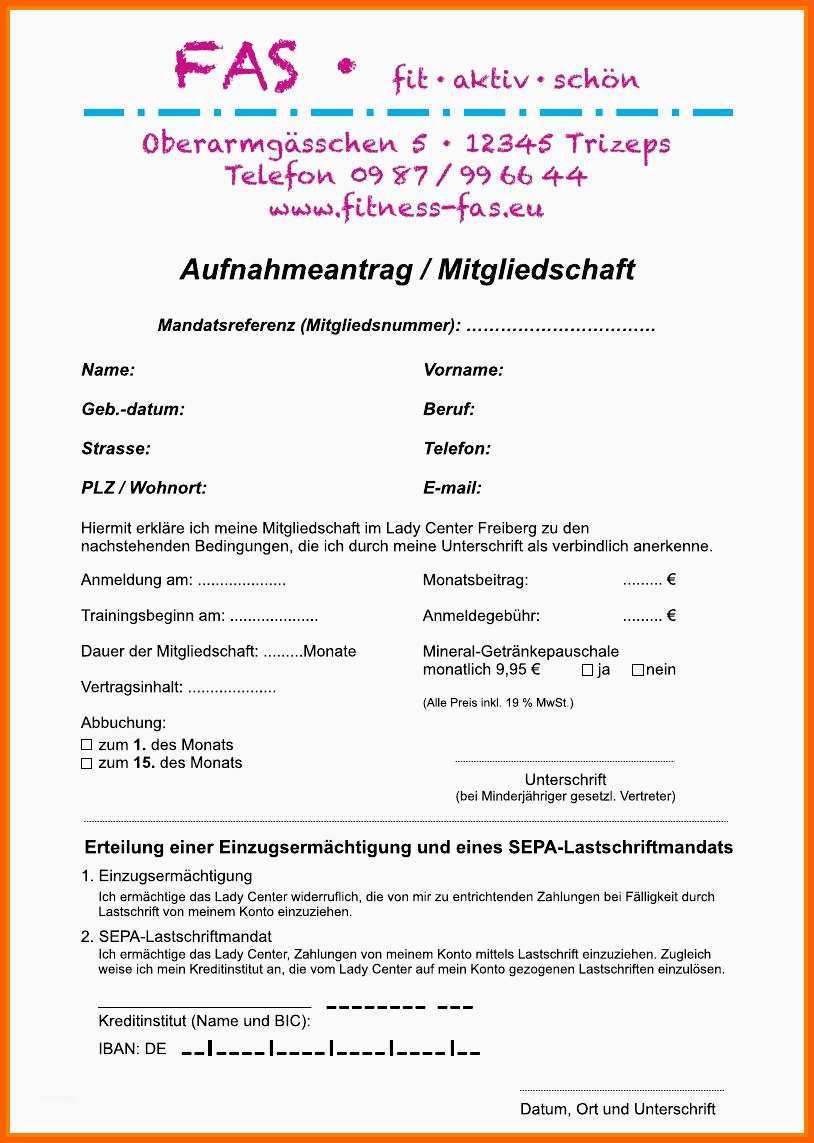 Faszinieren 14 Transportauftrag Vorlage