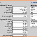Faszinieren Arbeitszeiterfassung Excel