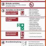Faszinieren Aushang Verhalten Im Brandfall Vorlage Muster Limitiert