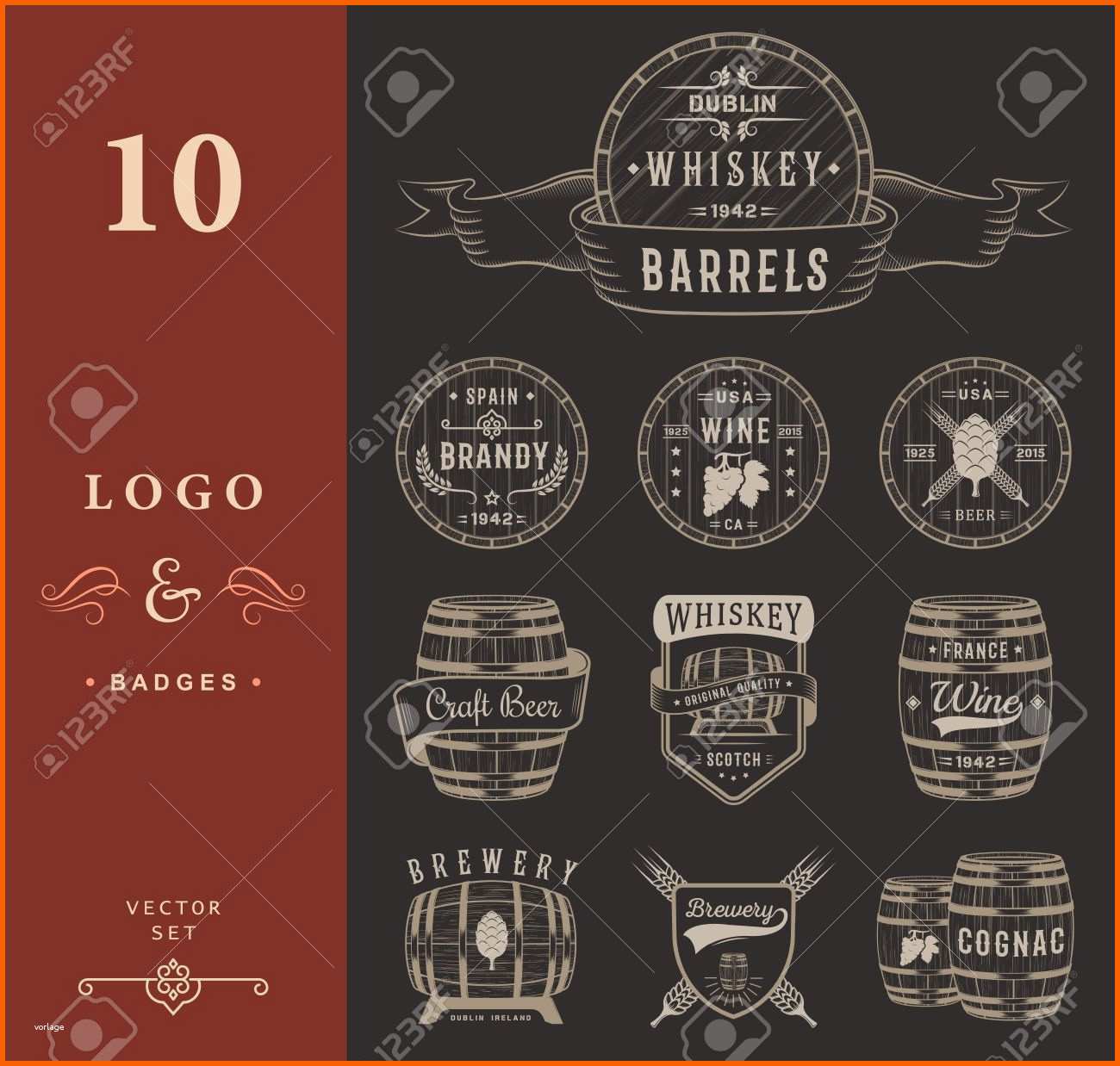 Faszinieren Benutzerdefinierte Etikett Personalisiert Whisky Label