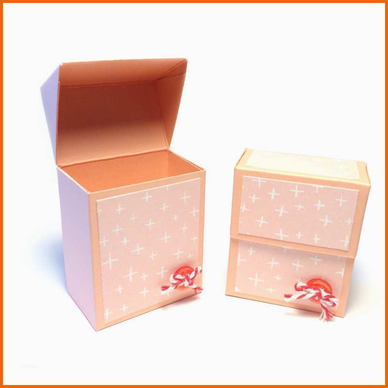Faszinieren Box Selber Basteln Vorlage – Wohn Design