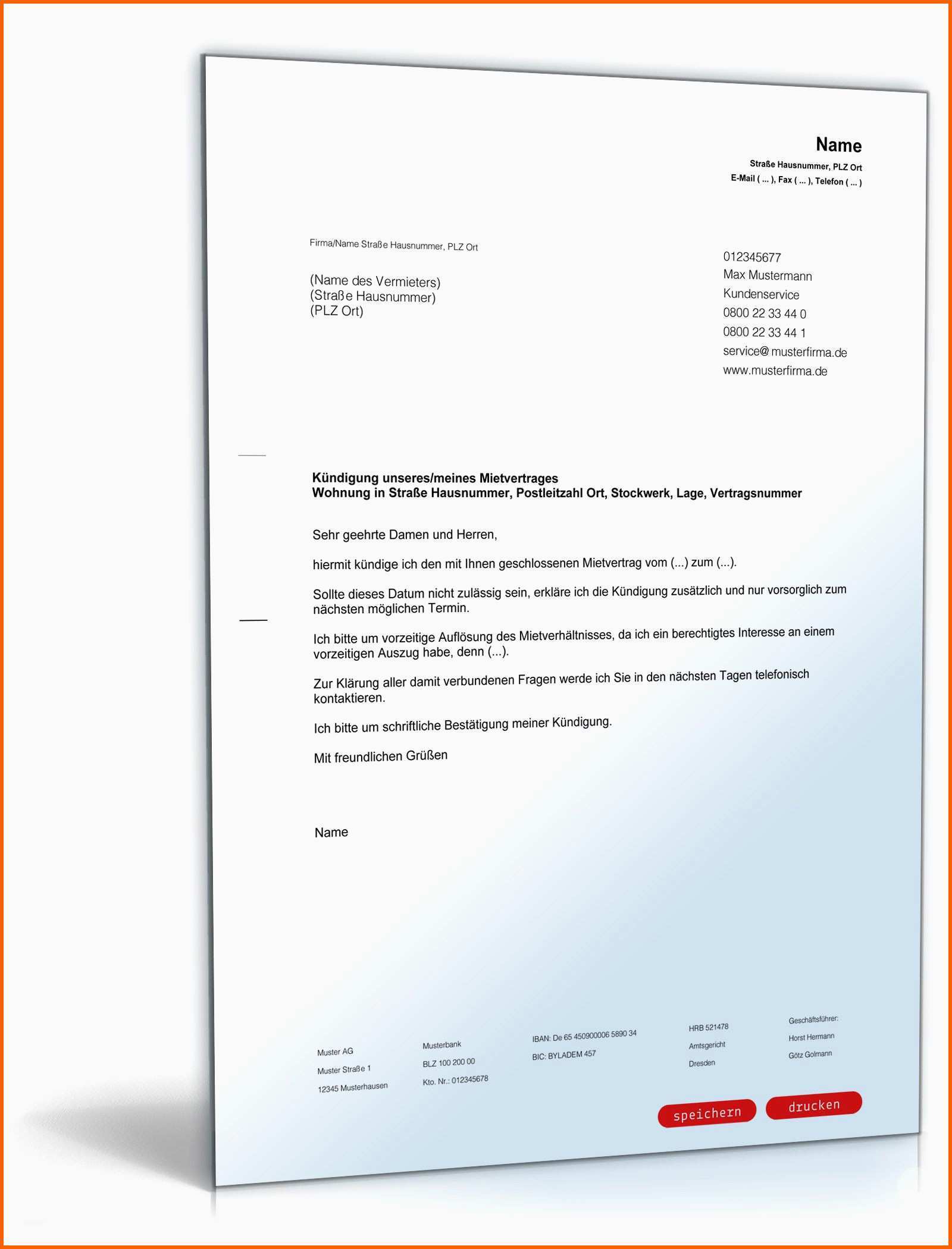 Faszinieren Bürgschaft Miete Vorlage – Vorlagen Kostenlos