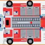Faszinieren Einladungskarte Feuerwehr Vorlage Best Feuerwehrauto