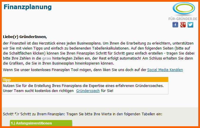 Faszinieren Finanzplan Erstellen Mit Dem Kostenfreien Finanzplan tool
