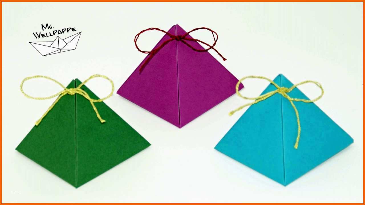 Faszinieren Geschenkbox Basteln