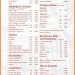 Faszinieren Il Casale Restaurant Getränkekarte S3
