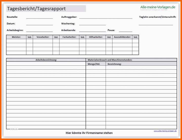Faszinieren Inspirierende Stundennachweis Vorlage Zum Ausdrucken
