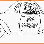 Faszinieren Just Married Auto Ausmalbild &amp; Malvorlage Ics