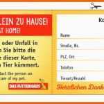 Faszinieren Kostenlose Notfallkarte Für Haustiere
