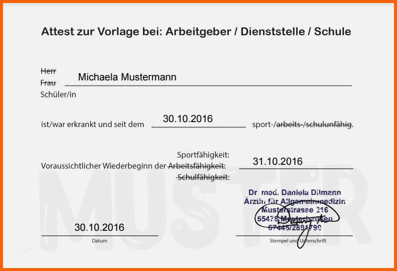 Faszinieren Krankmeldung Arbeitgeber Vorlage Wunderbar Bescheinigung