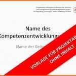 Faszinieren [lehre] Vorlage Für Projektarbeit Kompetenzentwicklung In