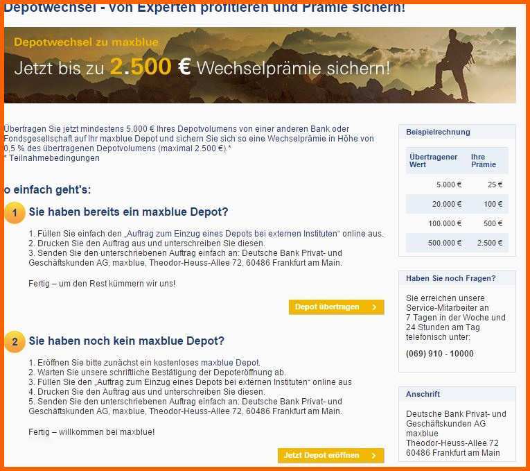 Faszinieren Maxblue Depot Kündigen so Geht´s Sicher