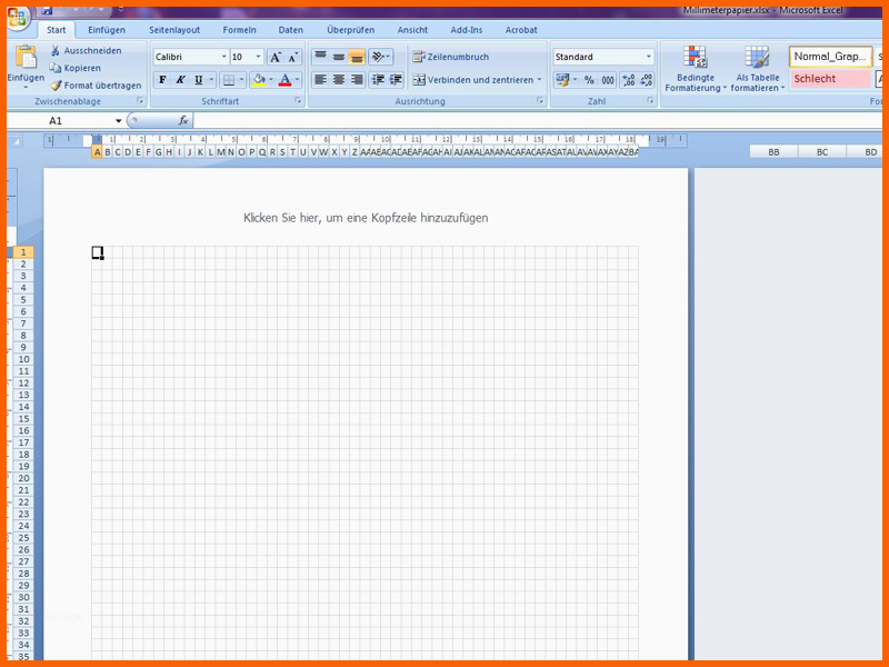 millimeterpapier