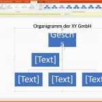 Faszinieren organigramm Mit Powerpoint Erstellen