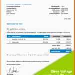 Faszinieren Rechnungsvorlage Kostenlose Muster In Excel &amp; Word Zum