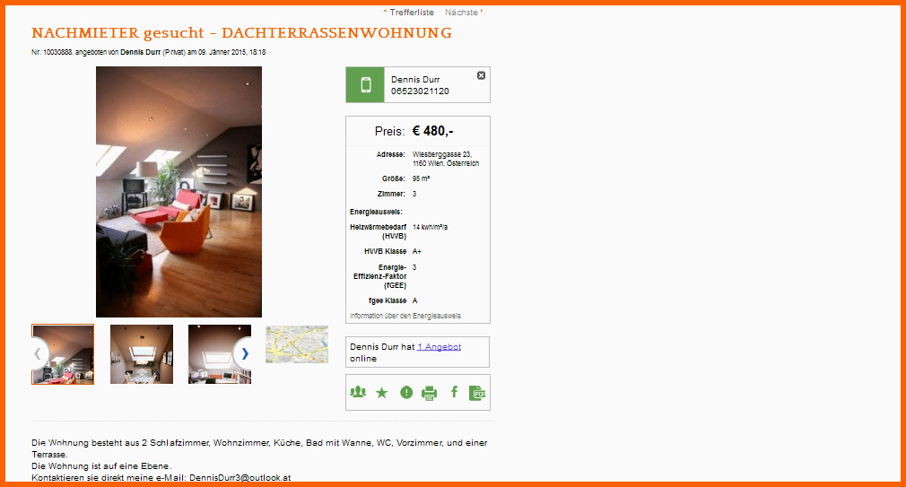 Faszinieren Wohnungsbetrug Dennisdurr3 Outlook Alias