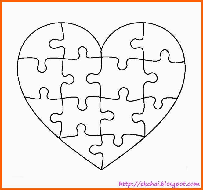 Großartig 1000 Ideas About Puzzle Piece Template Pinterest Free